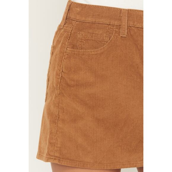 NWT LEVI'S Women's Icon Corduroy Mini Skirt Size 26 - Picture 2 of 9